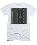 5 Black and White Tribal Ethnic Pattern with Geometric Elements T Jelena Obradovic T-Shirt