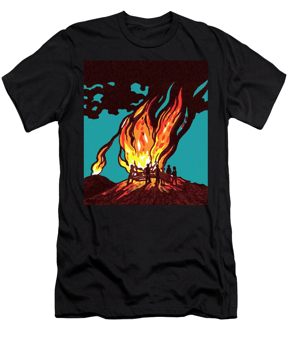 5 Campfire Csa Images T-Shirt