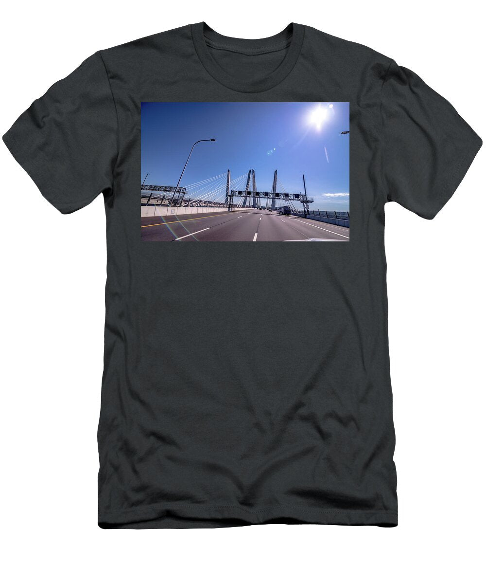 5 Crossing the Governor Mario M Cuomo Bridge Alex Grichenko T-Shirt