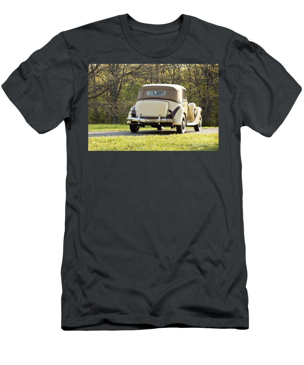 5 Exclusive American Retro Luxury Yellow 1936 Auburn 852 Dual Ratio Supercharged Phaeton Vladyslav Shapovalenko T-Shirt