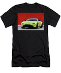5 Exclusive Luxury Supercar Yellow Aston Martin Vantage V8 Amg Engine M177 40l Twin Turbocharged Vladyslav Shapovalenko T-Shirt