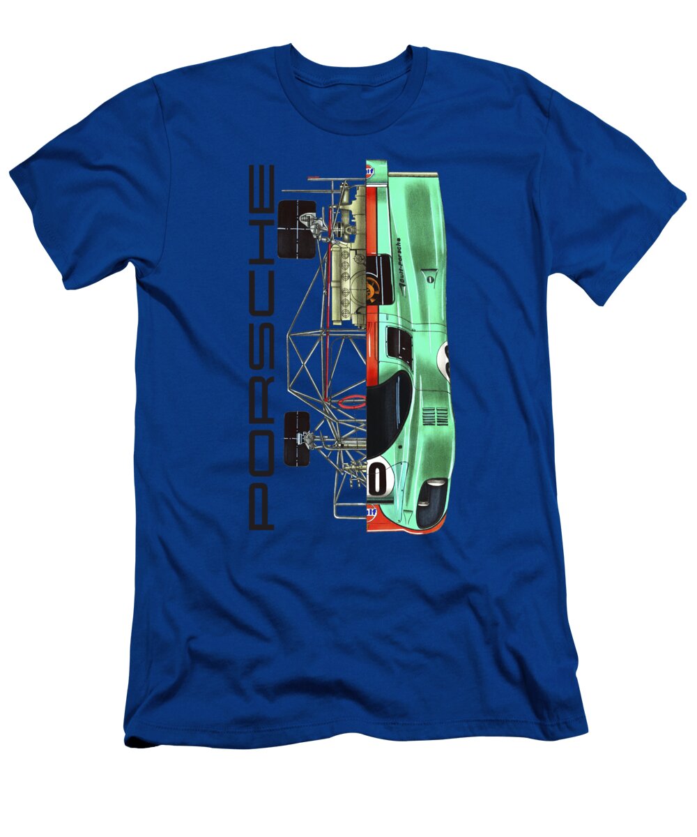 5 Gulf Porsche 917 Kh Chassis 024 Vladislav Shapovalenko T-Shirt