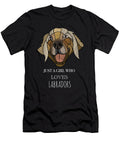 5 Just a Girl Who Loves Labradors Funny Dog Cynto T-Shirt