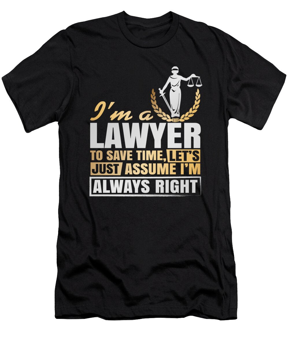 5 Lawyer Gift Law Attorney Judge Gift Muc Designs T-Shirt