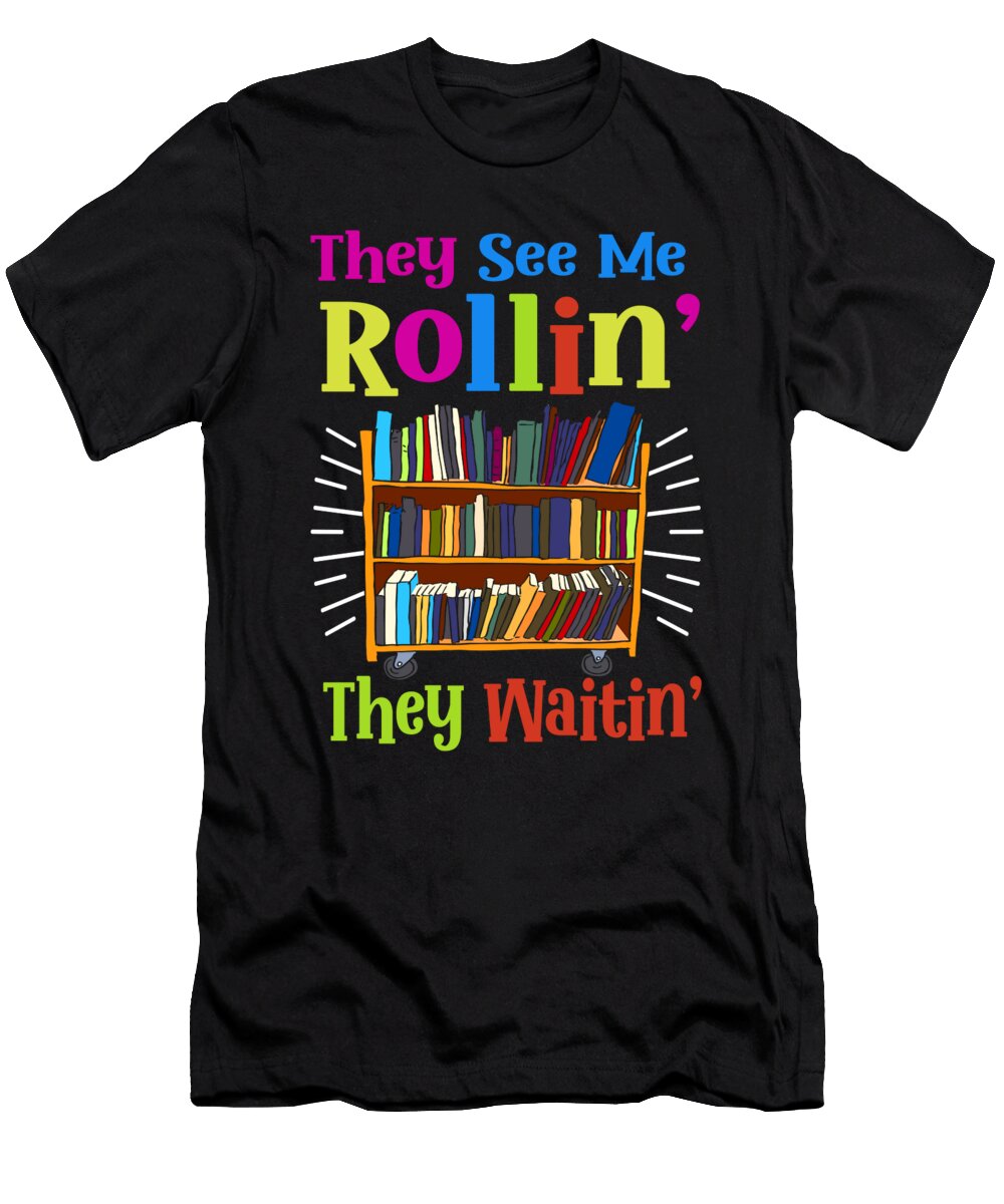 5 Library Aide Funny Library Assistant Me T-Shirt