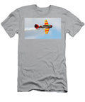 5 North American Snj 4 a Navy Trainer From World War Ii Flying in Bruce Beck T-Shirt