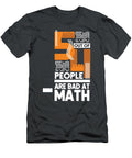 5 Out of 4 People Math Pun for Men Women Kids Teacher Student Gift Crazy Squirrel T-Shirt