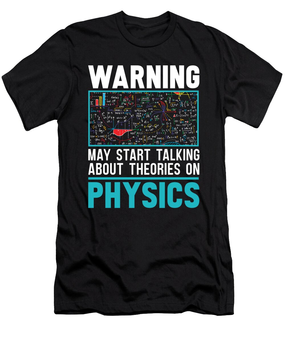 5 Physicist Scientist Science the Physics Is Theoretical Crazy Squirrel T-Shirt