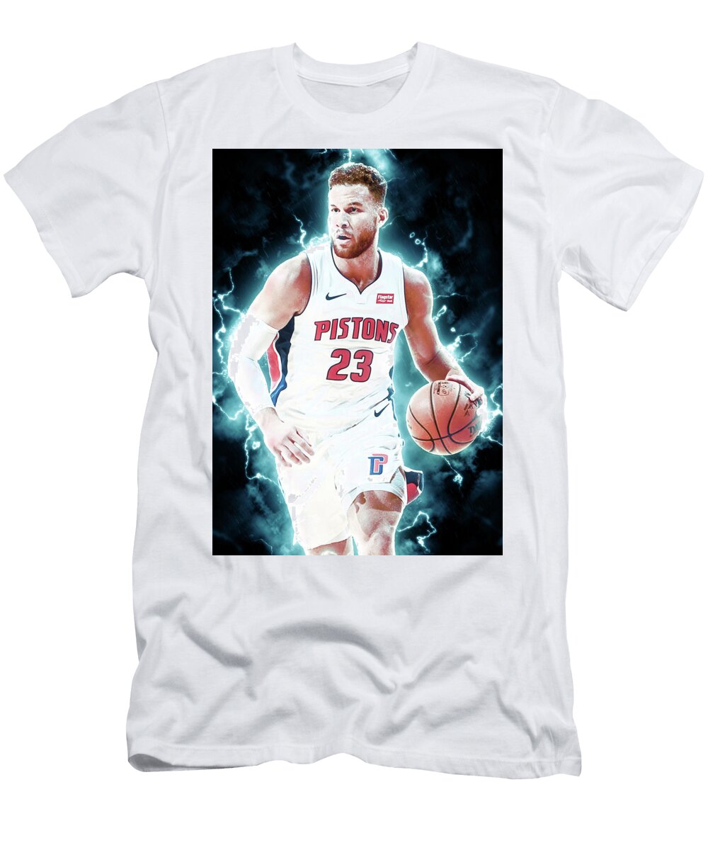 5 Player Art Blake Griffin Blakegriffin Blake Austin Griffin Blake Austin Griffin Blakeaustingriffin B Wrenn Huber T-Shirt