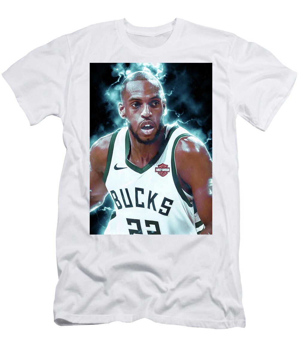 5 Player Khris Middleton Khris Middleton Khrismiddleton Jameskhristianmiddleton Milwaukee Bucks Detroi Wrenn Huber T-Shirt
