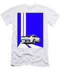 5 Porsche 911 930 Classic Poster Blue Background Thespeedart T-Shirt