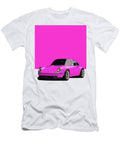 5 Porsche 911 Classic Restomod Poster Pink Thespeedart T-Shirt