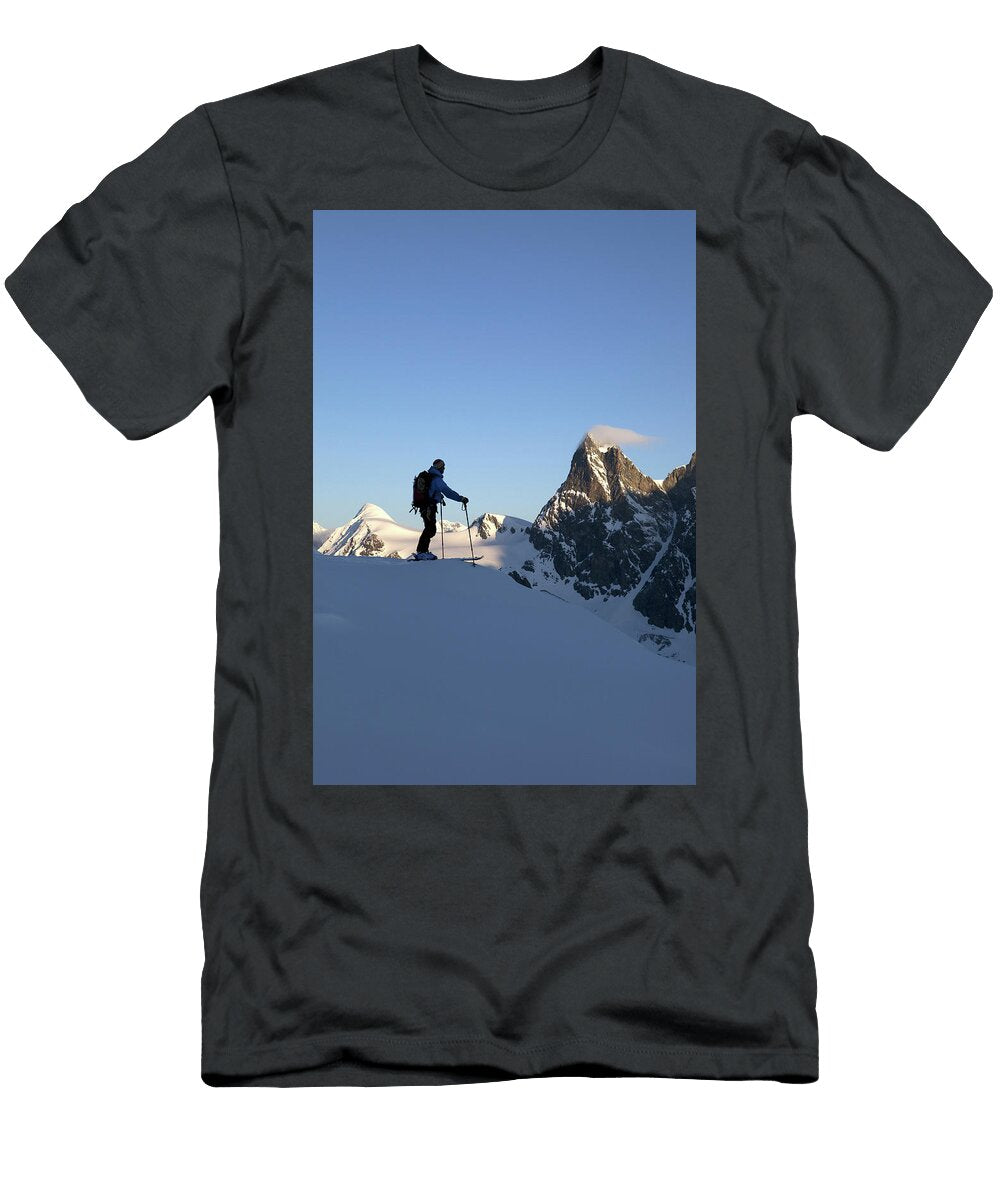 5 Ski Touring in Zermatt Mario Colonel T-Shirt
