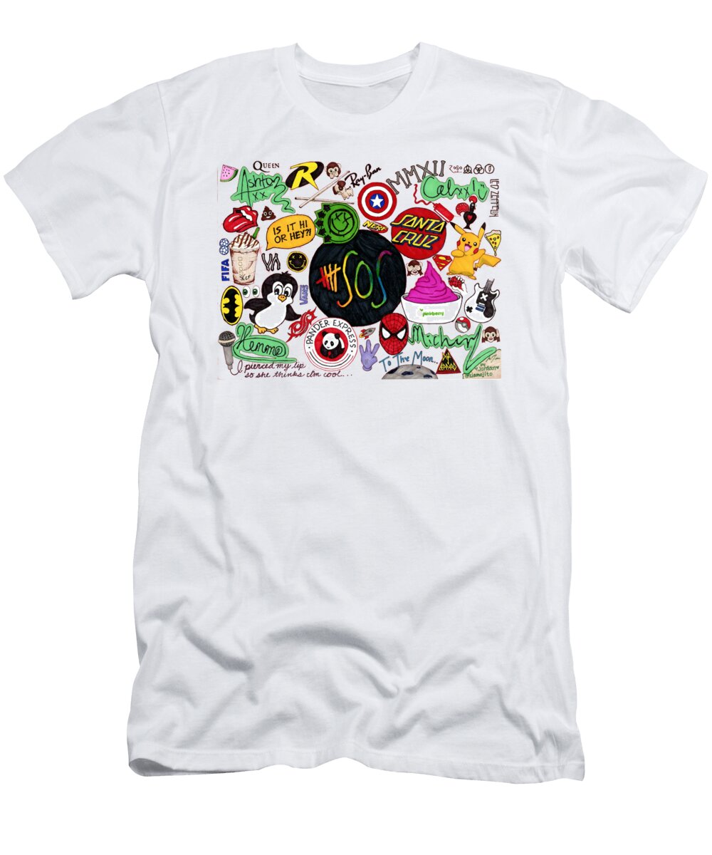 5 Sos Collage Millie Porter T-Shirt