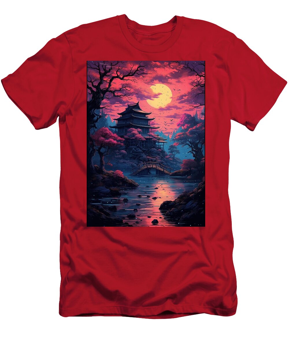 5 Synthwave Japanese Century Discraft Company T-Shirt