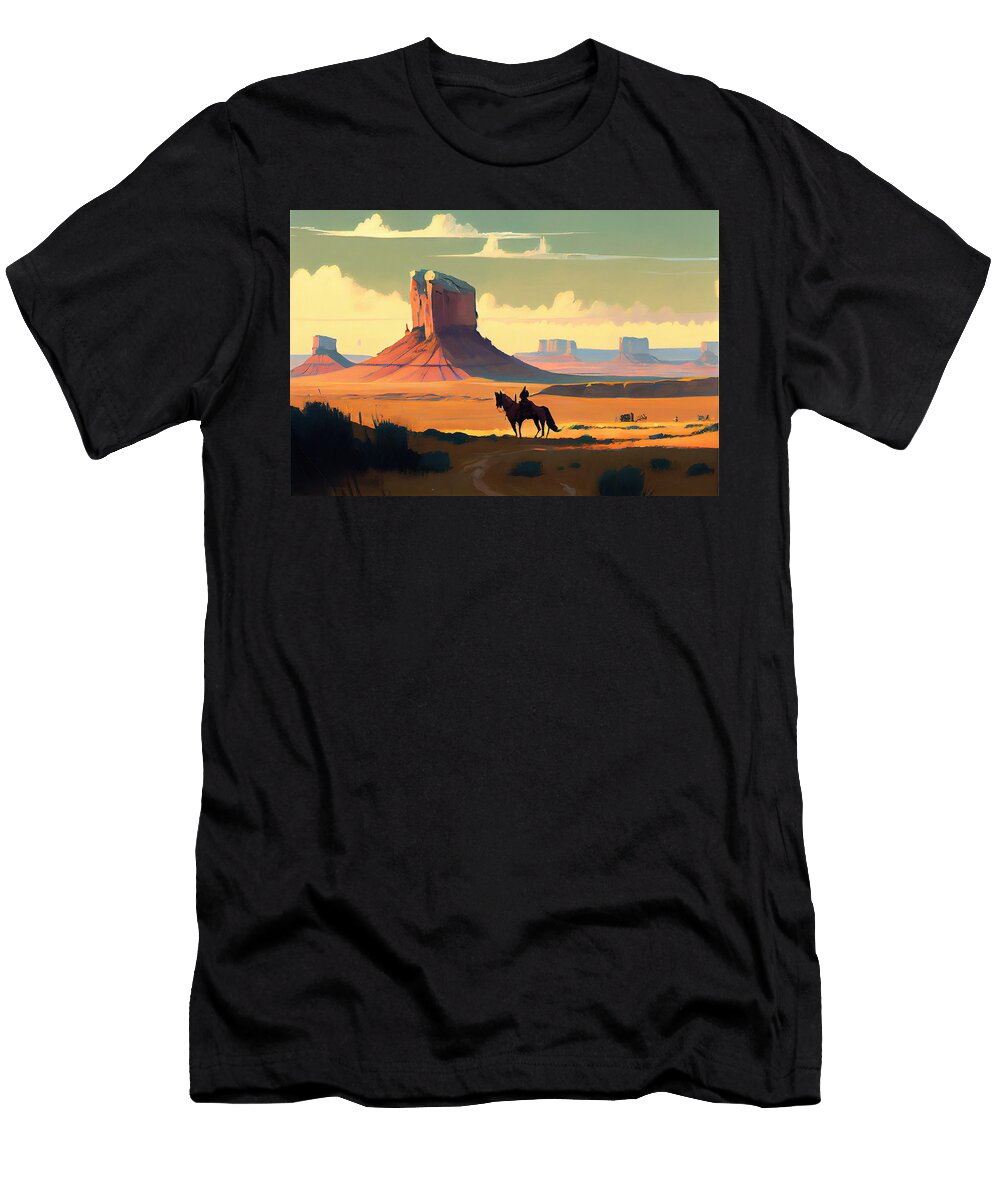 5 the Shoshone in a Jack Kirby Style Gentle and L By Asar Studios Celestial Images T-Shirt
