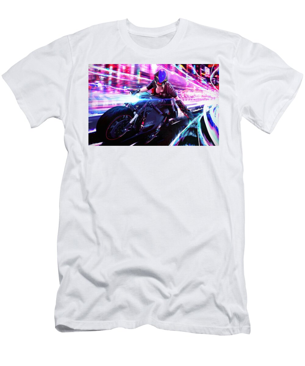 5 Urban Cyberspace Gabriel Chevers T-Shirt