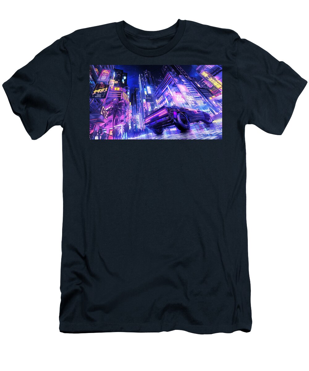 5 Vaporwave Cyber Sandor Antognoni T-Shirt