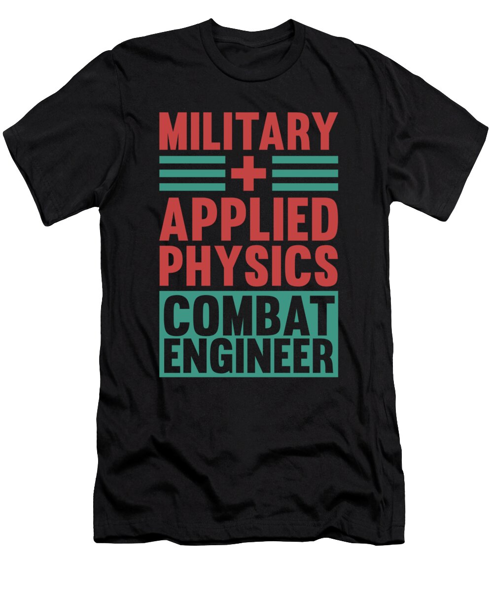 51 Physicist Scientist Science Applied Physics Crazy Squirrel T-Shirt