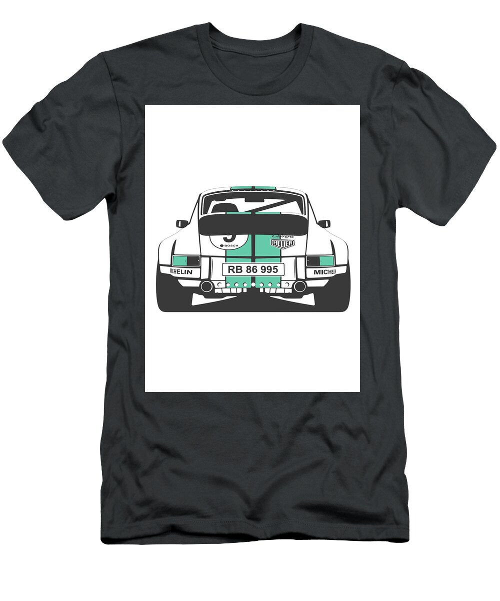 52 Classic Porsche 911 Race Car Thespeedart T-Shirt