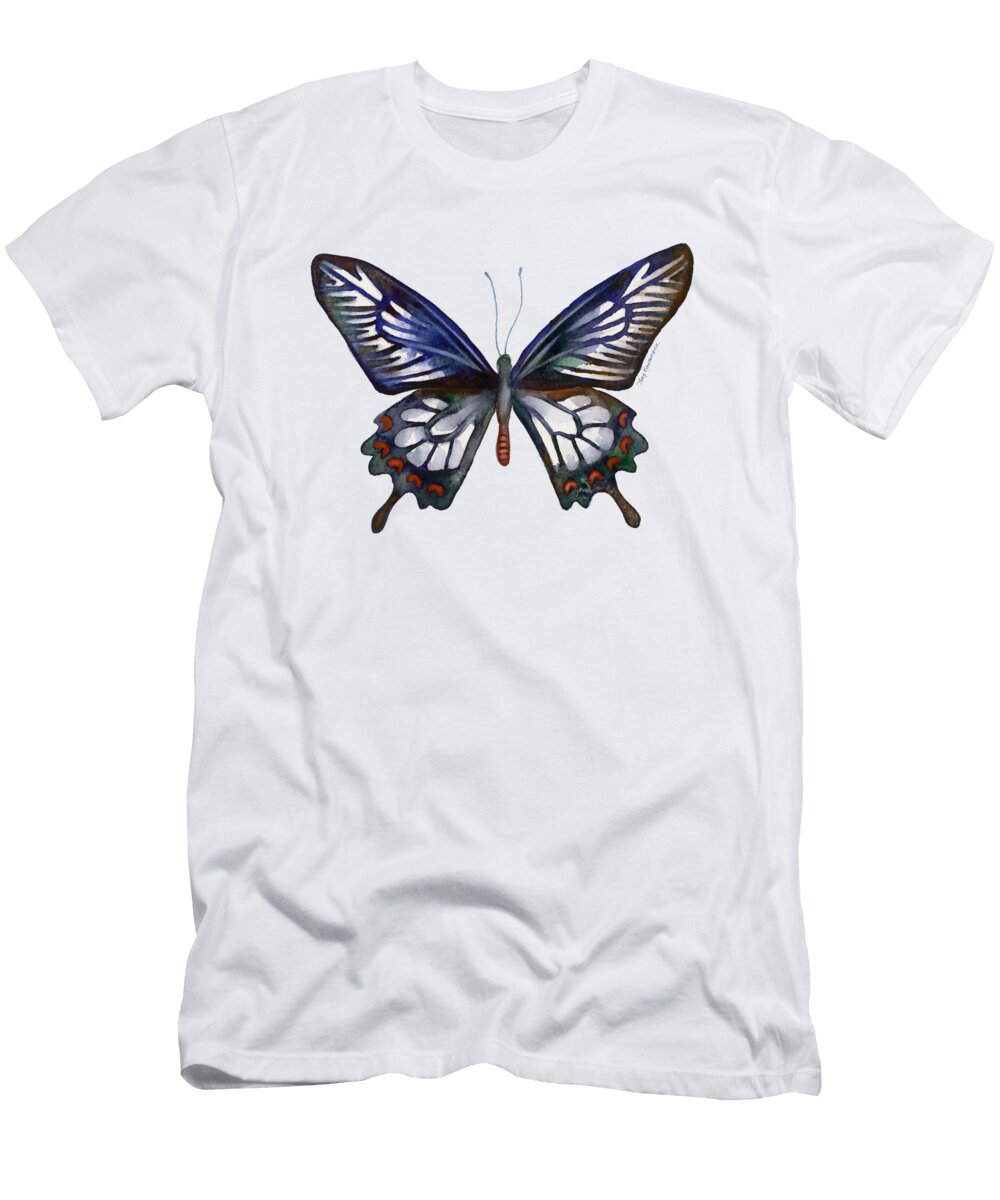 54 Ceylon Rose Butterfly Amy Kirkpatrick T-Shirt