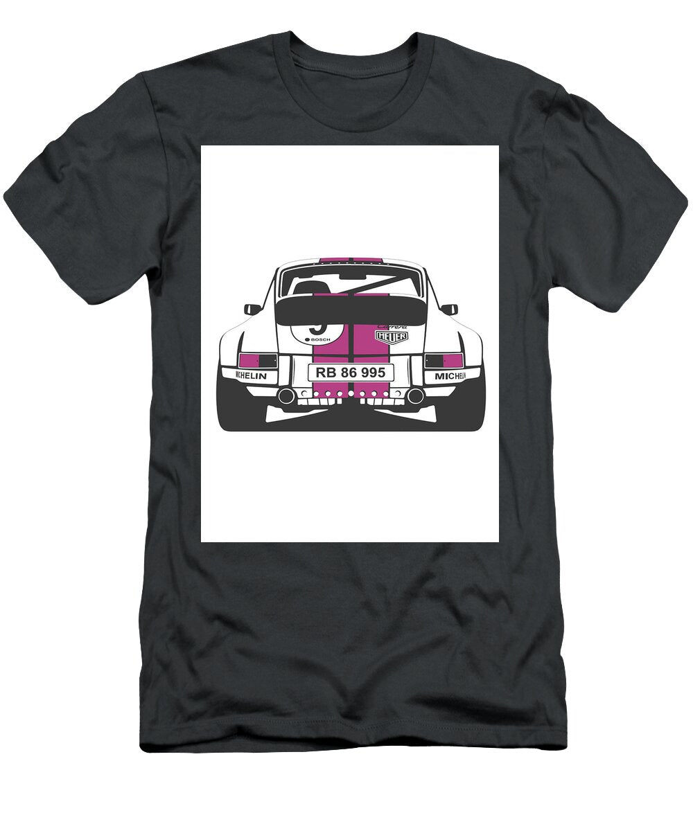 55 Classic Porsche 911 Race Car Thespeedart T-Shirt