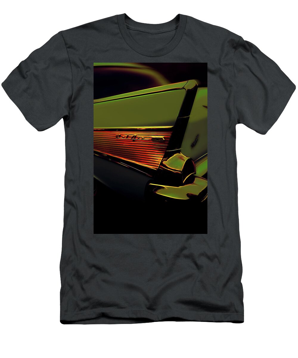57 Chevy Bel Air Lines of an Icon Carl H Payne T-Shirt