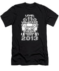 6 11 Year Old Gamer Gaming 11th Birthday Level 11 Unlocked Crazy Squirrel T-Shirt