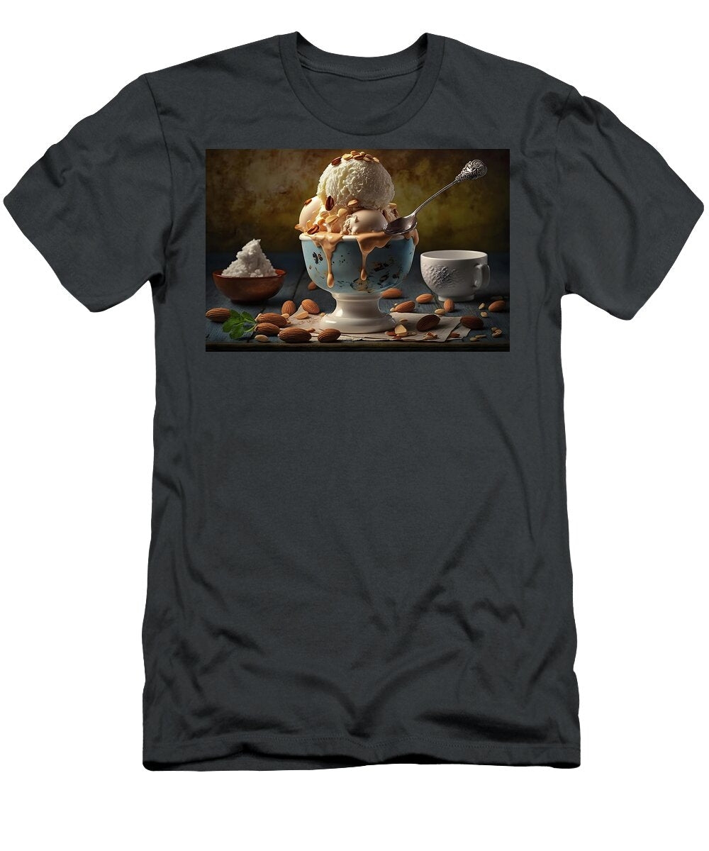 6 Almond Vanilla Ice Cream Gaukhar Yerk T-Shirt