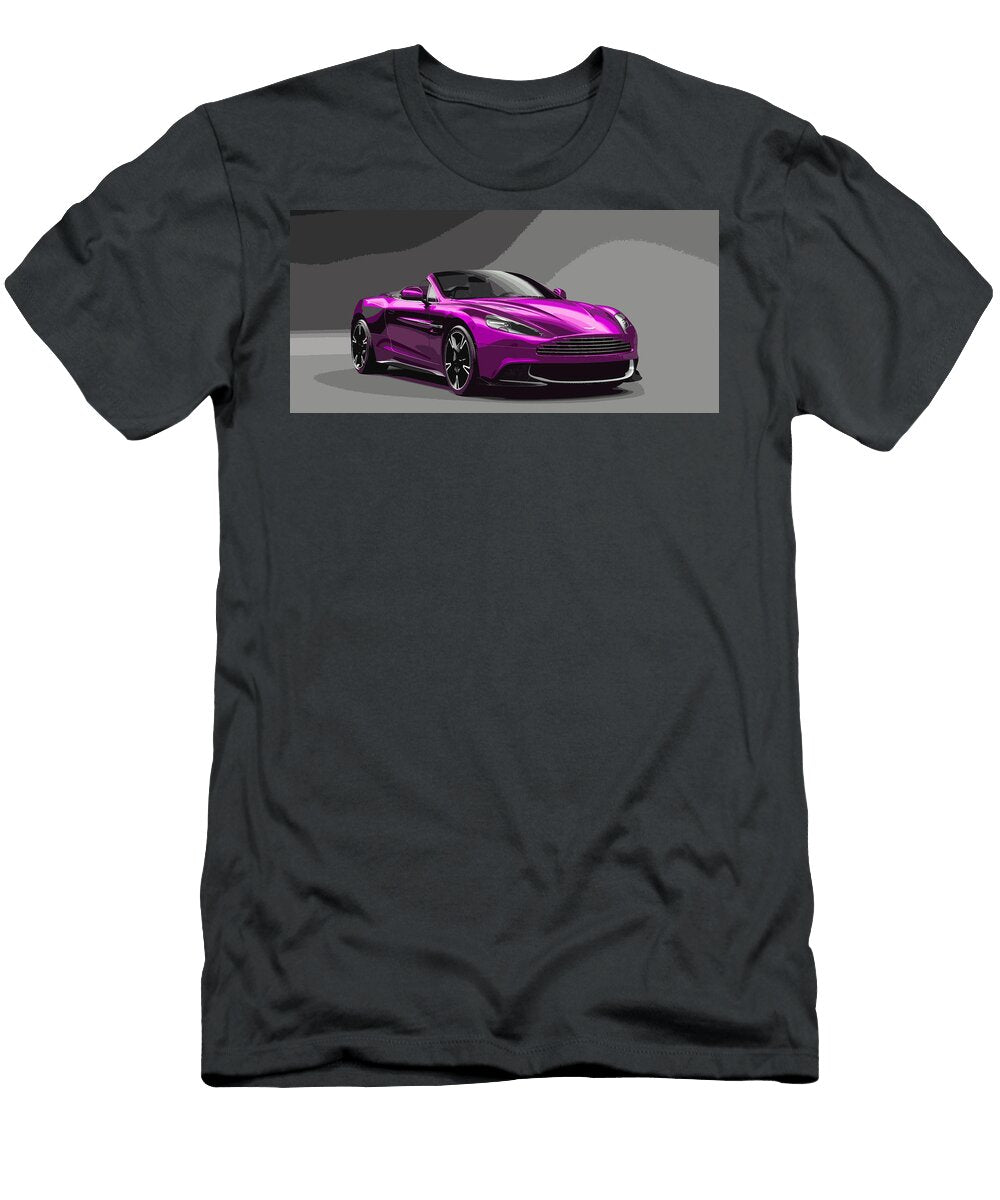 6 Aston Martin Vanquish S Volante Thespeedart T-Shirt
