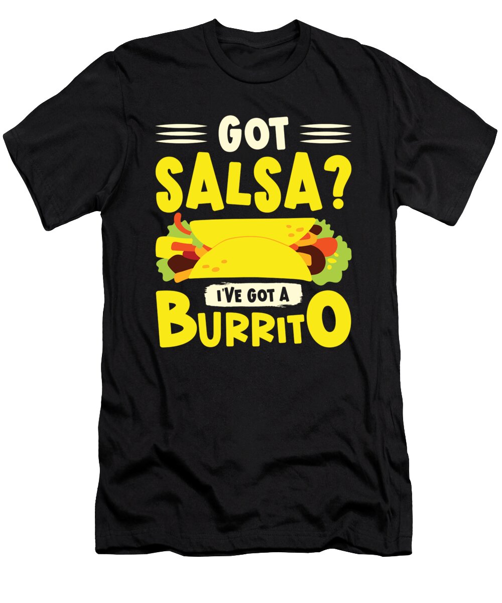 6 Burrito Mexican Food Lover Toms Store T-Shirt
