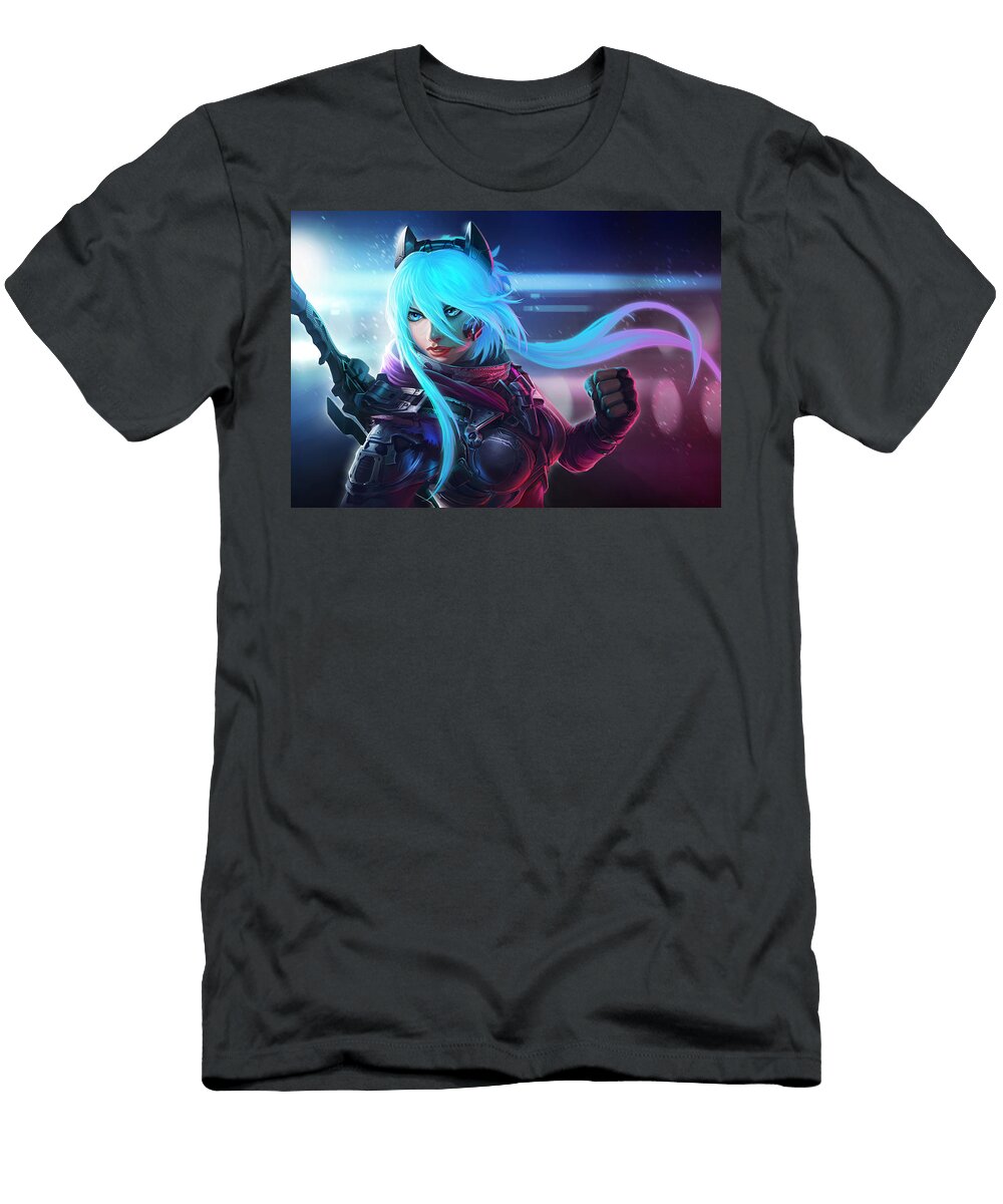 6 Digital Dystopia Gabriel Chevers T-Shirt
