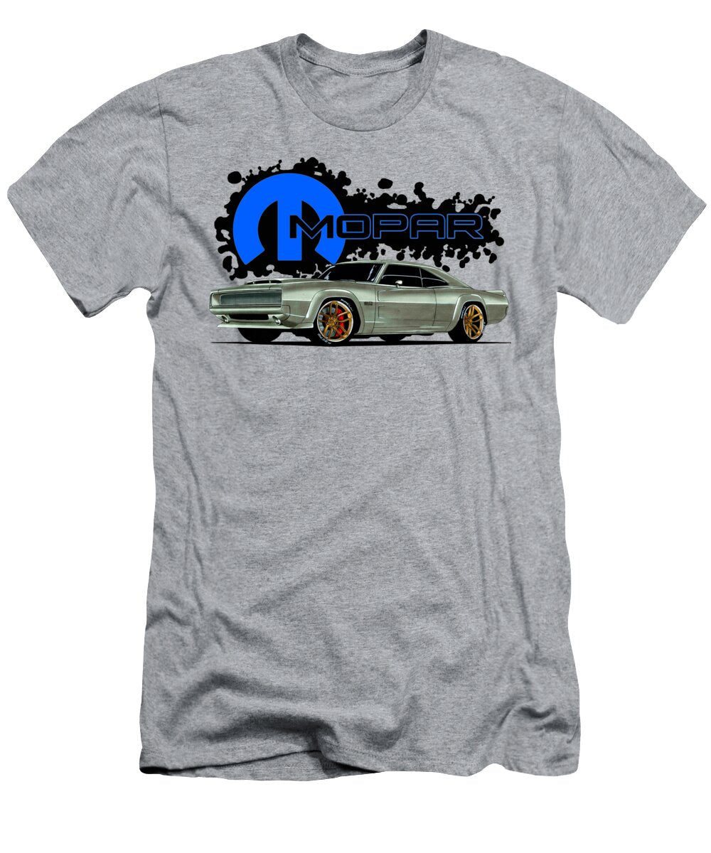 6 Dodge Charger 1968 Hellephant 426 Hemi Supercharged Mopar Vladislav Shapovalenko T-Shirt