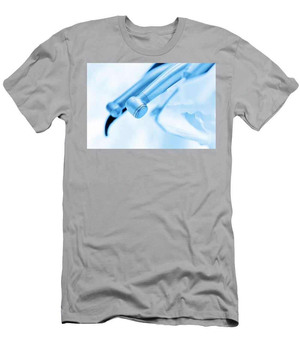6 Equipment and Dental Instruments in Dentists Office Michal Bednarek T-Shirt