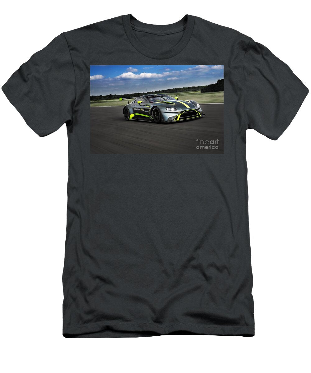 6 Exclusive Racing Supercar Deep Green Aston Martin Vantage Gt3 Amg M177 40l V8 Turbocharged Vladyslav Shapovalenko T-Shirt
