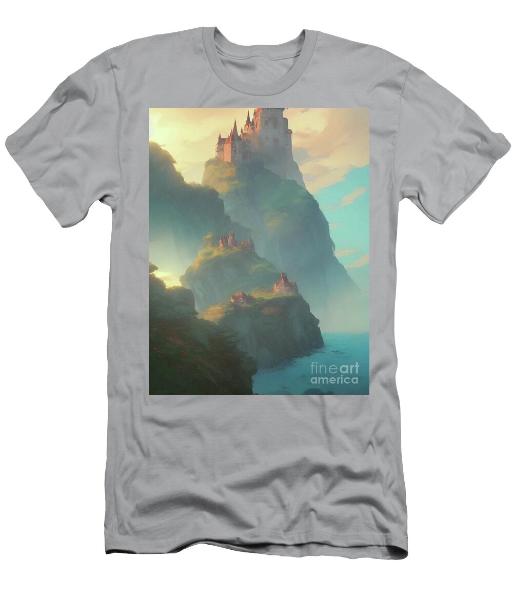 6 Fantasy Castle Raphael Terra T-Shirt
