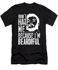 6 Funny Beard Facial Hair Manly Confident Man Gift Muc Designs T-Shirt