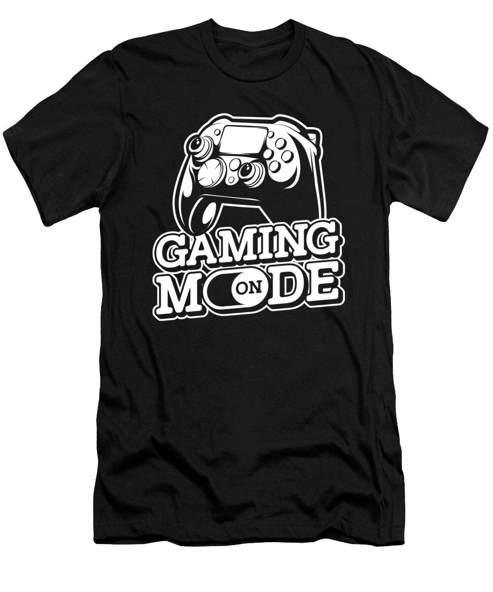 6 Gaming Gamer Video Games Crazy Squirrel T-Shirt