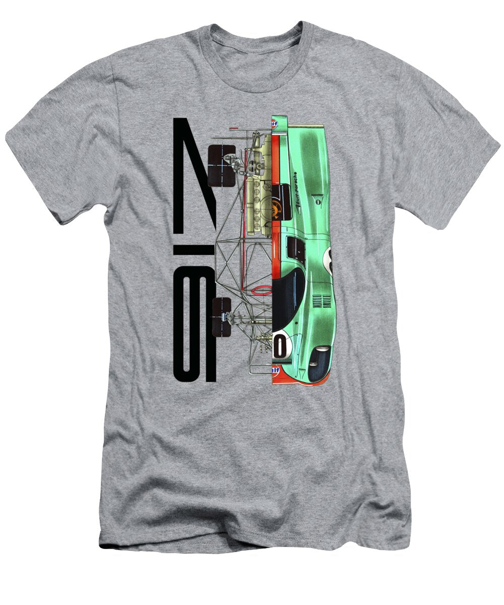 6 Gulf Porsche 917 Kh Chassis 024 Vladislav Shapovalenko T-Shirt