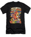 6 Im Just Here for the Wieners 4th of July Pride Month Lgbtq Maximus Designs T-Shirt