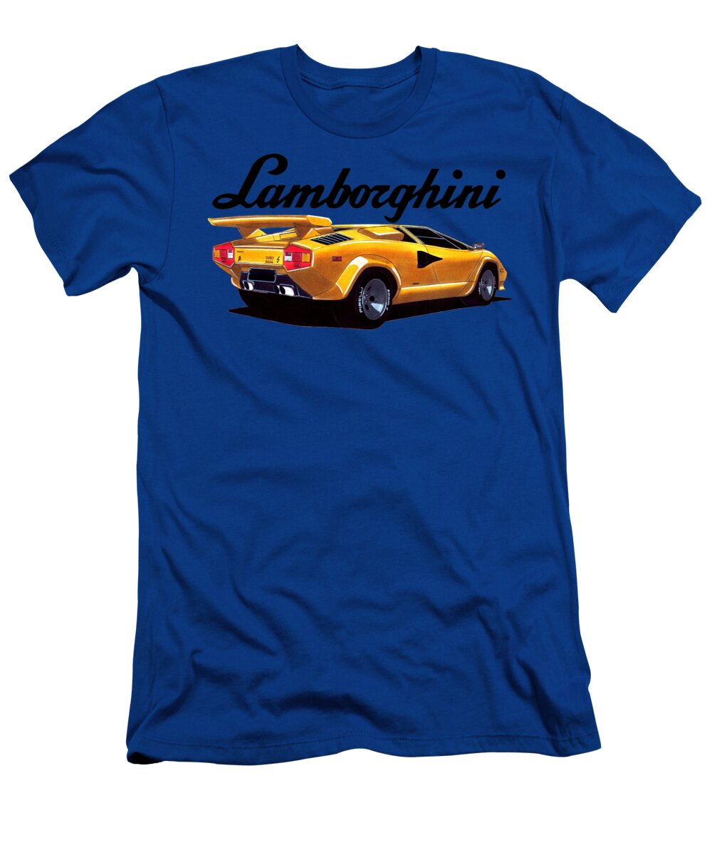 6 Lamborghini Countach Lp5000 S Quattrovalvole Vladislav Shapovalenko T-Shirt