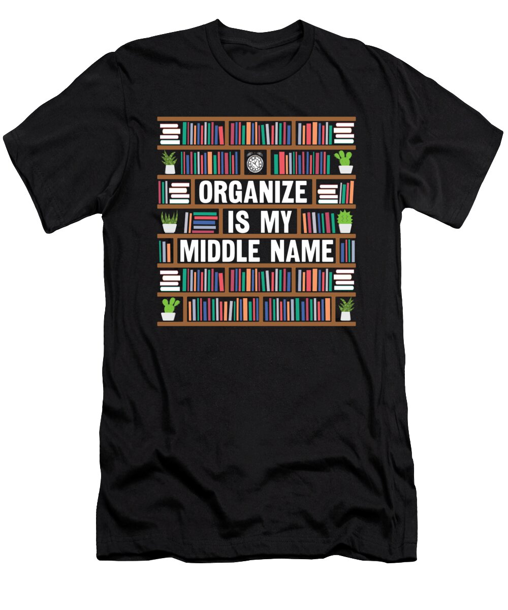 6 Library Clerk Library Aide Funny Library Assistant Me T-Shirt