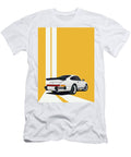6 Porsche 911 930 Classic Poster Orange Background Thespeedart T-Shirt