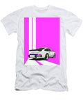 6 Porsche 911 930 Classic Poster Pink Background Thespeedart T-Shirt
