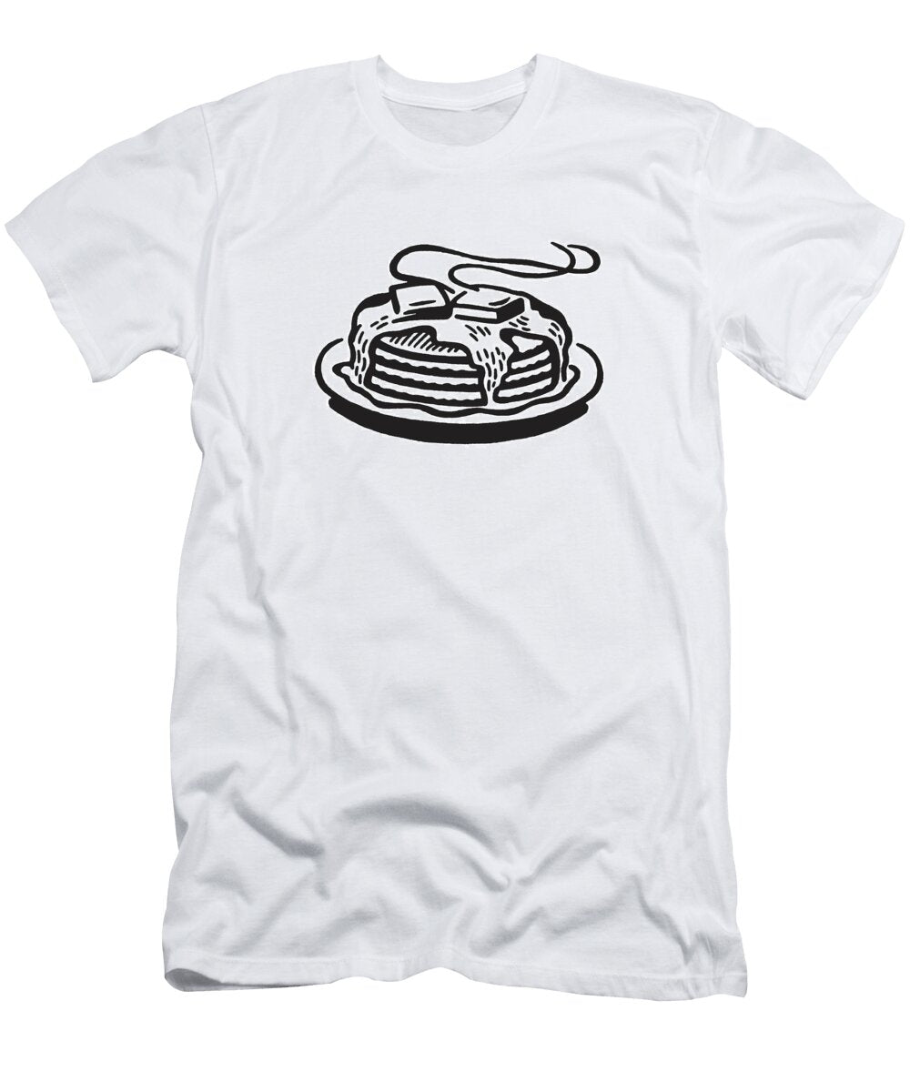 6 Stack of Pancakes Csa Images T-Shirt