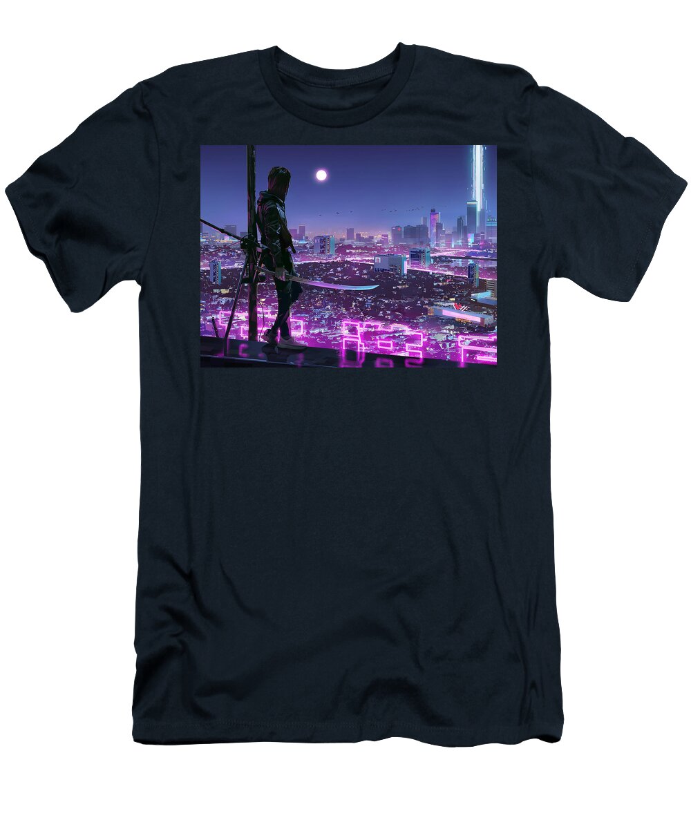 6 Techno Urbanism Gabriel Chevers T-Shirt