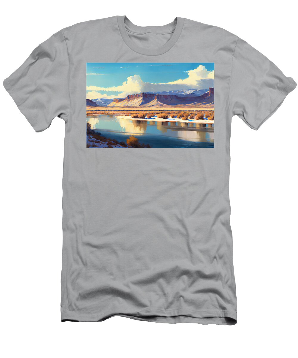 6 the Shoshone in a Jack Kirby Style Gentle and L By Asar Studios Celestial Images T-Shirt