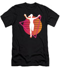 6 Vaporwave Synthwave Marathon Trail Running Greenoptix T-Shirt