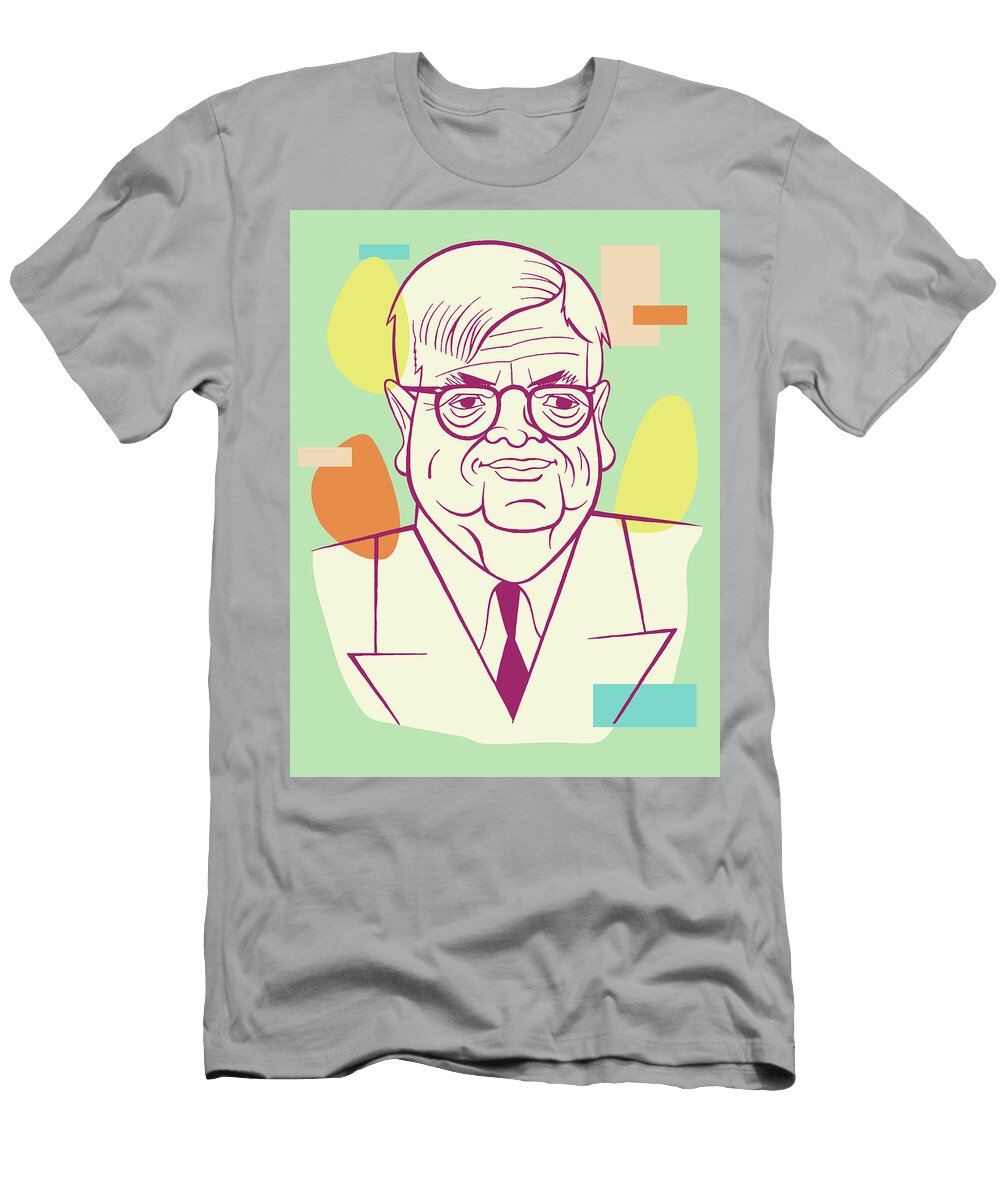 66 Portrait of a Man Csa Images T-Shirt