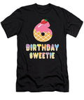 6th Birthday Sweetie Waffle Lover Girl 6 Years Old Bday Graphic Art Grabitees T-Shirt